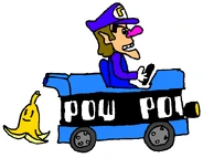 Baby Waluigi Kart