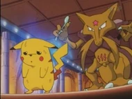 EP022 Kadabra de sabrina usando psiquico