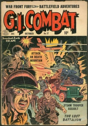 Cover for G.I. Combat #17