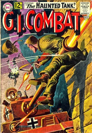 Cover for G.I. Combat #96