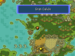 Ubicación Gran Cañon
