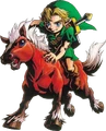 Link and Epona (Majora's Mask)