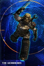 A rendition of a Gearhead trooper