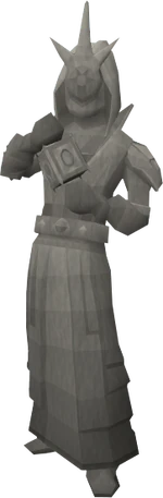 Basic mage statue