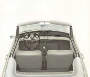 VW 1500 Cabriolet 1962-2 interieur