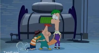 Phineas hugs perry