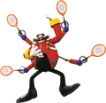 SEGA tennis Eggman