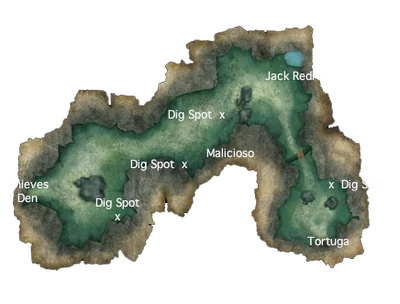 Wildwoods map