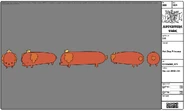 Modelsheet hotdogprincesscard