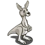 Grey Kangaroo-icon