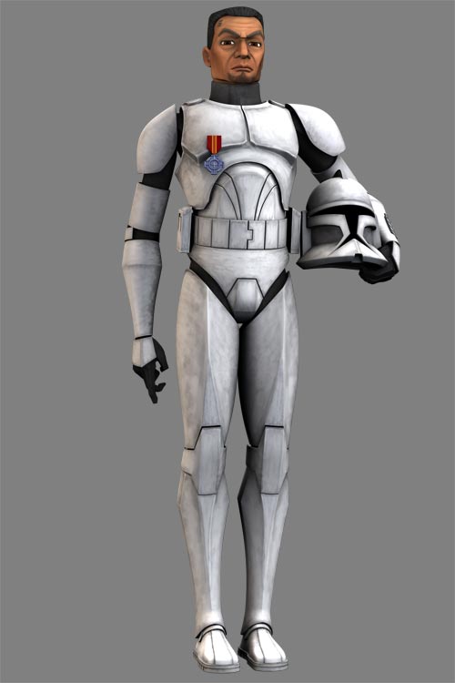 fives clone armor