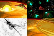 Samus surrounded