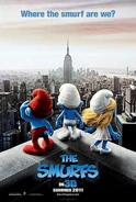 Smurfs Movie Poster 2