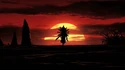 Drifter sunset