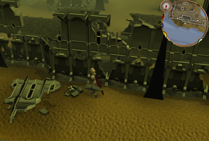 Tetrahedron 3 rubble location