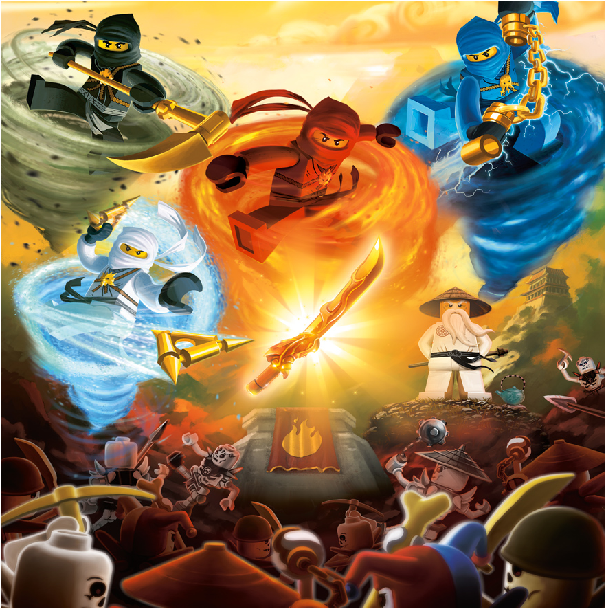 Unlocking the Golden Weapons | Ninjago:.