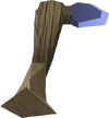 Argonite hatchet detail