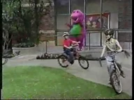Riding on a Bike