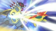 EP652 Armaldo vs. Quilava