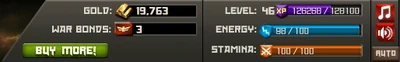 Status bar kong