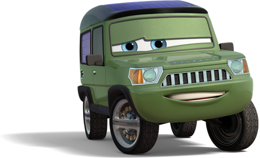 miles axlerod from cars 2