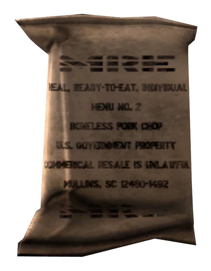 MRE consumable