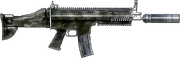 BFBC2 SCAR-L ICON