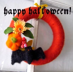 An easy way to use up a hodgepodge of supplies and celebrate the spookiest holiday!