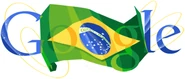 Google Brazilian Independence Day 2010