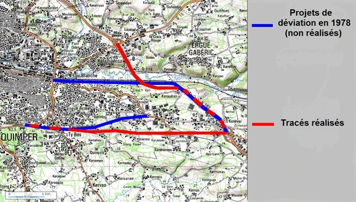 Déviation de Quimper (29 finistére) modif