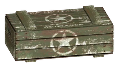 Military shipping crate