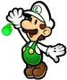 Paper Fire Luigi