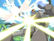 EP360 Skarmory de Alana usando pico taladro