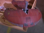 D'Kora class studio model in storage