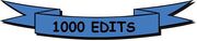 I Seek To Help & Reapir 1000 Edits ribbon