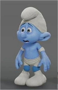 Panicky Smurf
