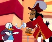 Garfio&Donald HouseOfMouse