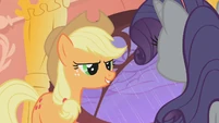 Applejack dictates Rarity's dare S1E08