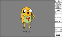 Modelsheet jake withapron