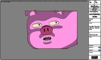 Modelsheet pigwithdramaticlighting - specialpose