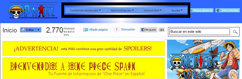 Encabezado de la wiki