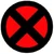 X-Men emblem.