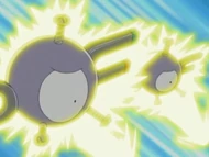 EP334 Magnemite usando rayo