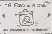 A fetus in a jar