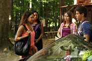 Drew & Bianca Talking & Marisol & Katie Watching