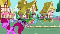 Spike's big list sprawled out behind him S2E3