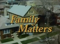Family matters