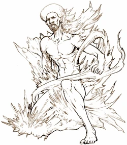 Sazh crystal sketch