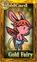 Gold Fairy Card