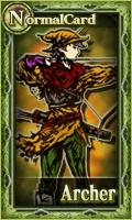 Male Archer Card